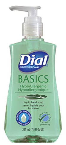 (CS-0480) Dial Basics Hypoallergenic Liquid Hand Soap-PMI GREEN SOULTIONS