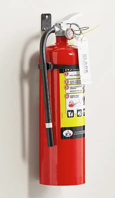 (CV-0730) ** Badger Advantage 10 lb. Dry Chemical ABC Fire Extinguisher with Wall Bracket - Tagged and Rechargeable