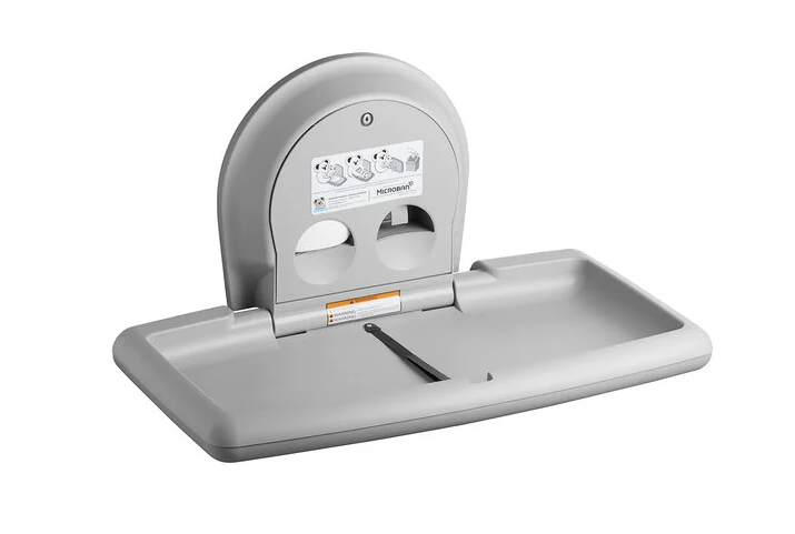 (CV-4090) ** Wall-Mounted Baby Changing Station