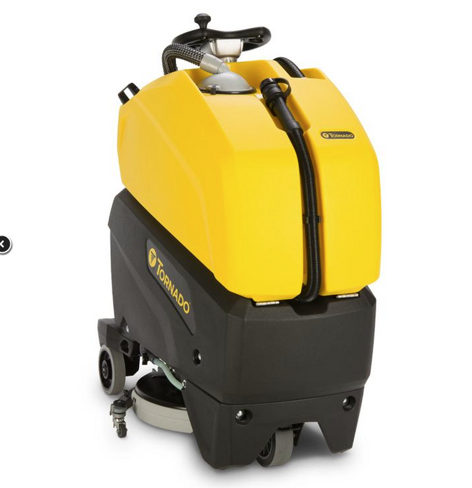 CX-7610 Tornado (TS120-S59-UE) 20" Cordless Ride-On Floor Scrubber, 21 Gallon, Self-Propelling, Batteries Included
