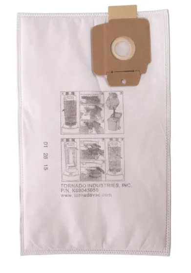 ( CX-9406) Vacuum Bag, Filter, Cleanbreeze,10 Pack ,Disposable (TV 2 SS Canister Vacuum)