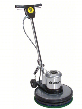 (CX-9800) Tornado 17" Metal Floor Machine, 175 RPM Floor Machine with Pad Holder, 1.5 HP
