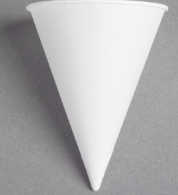 (PA-9601) Sno-Kone (Snow Cone) Cup, 6 oz, 200 Per Sleeve