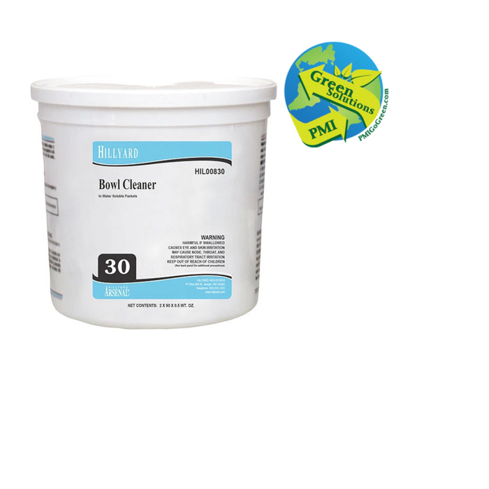 (LB-1130) Bowl Cleaner #30, Water Soluble Packets-PMI GREEN SOULTIONS