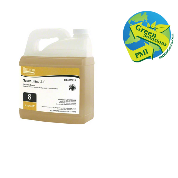 (LJ-1030) Arsenal 1, #8 Super Shine All Green Seal Certified-PMI GREEN SOULTIONS