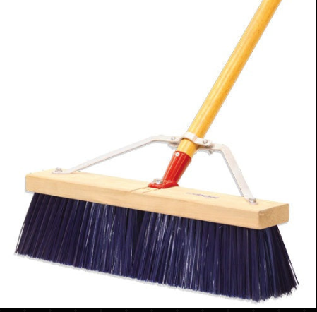 (CB-0160) Street Broom Head, 18 Blue
