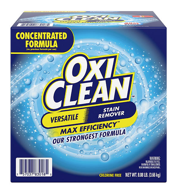 (CI-0790) OxiClean Max Efficiency Stain Remover, Concentrated Formula, 8.08 lb.