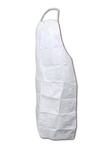 (PA-7950) Apron, White, Disposable, 100 per Box; PPE
