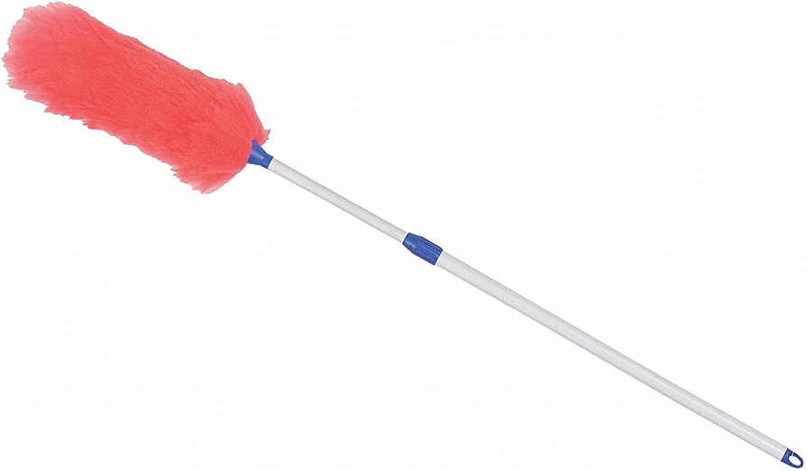 (CB-0935) 20" Lambs Wool Duster with 30"- 44"