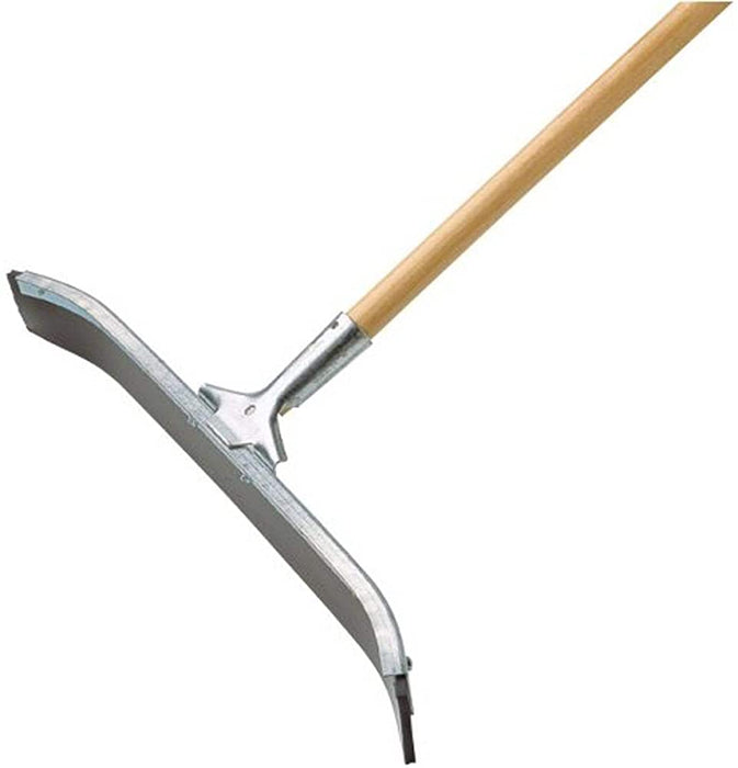 (CC-0050) 24" Curved Floor Squeegee with Handle
