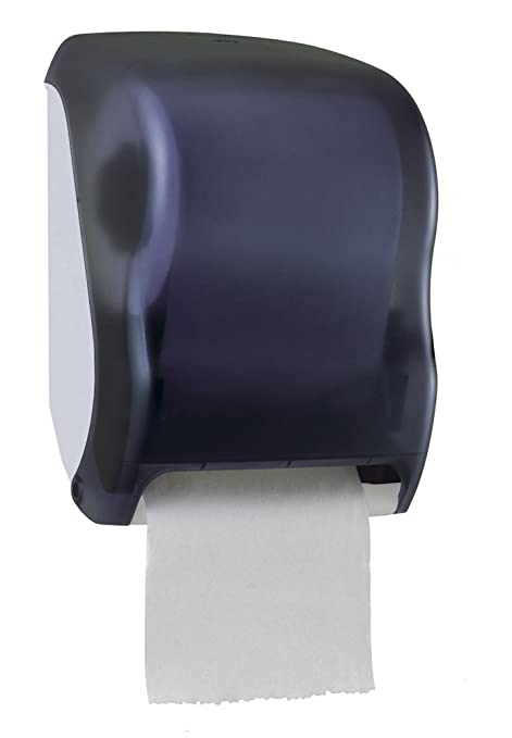 (CD-0120) Roll Towel Dispenser, Roll Towel Dispenser, Universal, Lever Pull, Black, Fits 800' Rolls; (800W) (800N)