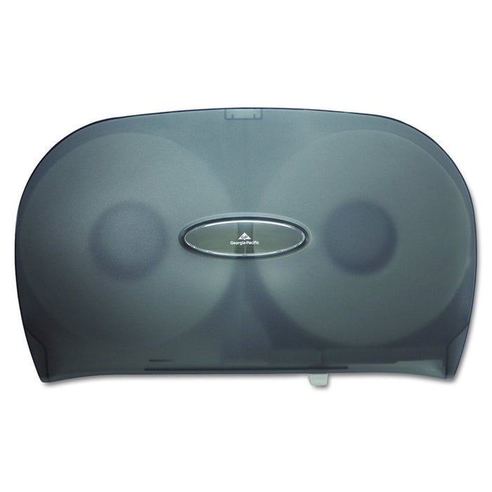 (CD-0275) Toilet Paper Dispenser, Jr Jumbo Side-By-Side, Black (PMI Labeled) (1000J)