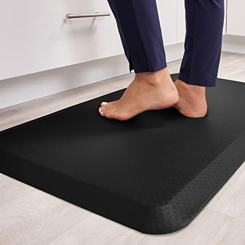 (CF-0460) Comfort Flow Mat, Black, 4'x6'