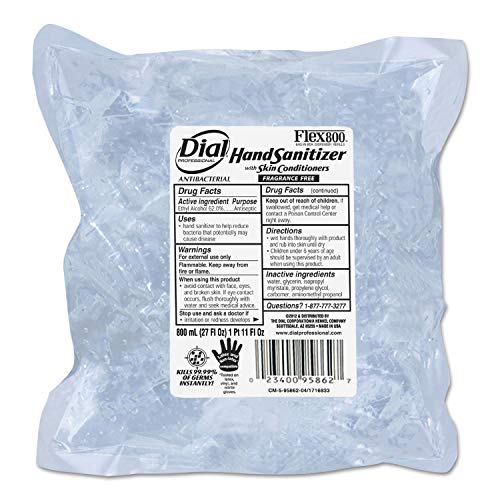 (CH-0110) Instant Hand Sanitizer, 800 ml of sanitizing liquid in a convenient bag-in-box design