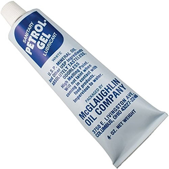 (CI-0095) Petrol-Gel Lube (Gel), White, 4 oz, NSF (Safe for Food Contact)