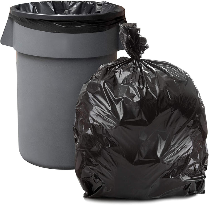(CL-0260) Big City Can Liner, 33 x 39, 33 Gallon, Black, 2 Mil, 100 Per Case