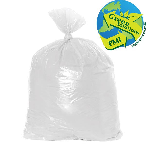 (CL-0830) Revolution Can Liner, Clear, 28 x 45, (Tall Kitchen) Roll of 25, 250 Per Case, .9 Mil;