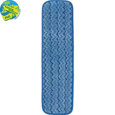 (CM-04XX) Rubbermaid HYGEN Microfiber Damp Mop Pad, 18"