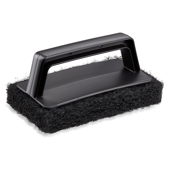 (CR-0230) All Purpose Heavy Duty Cleaning Pad with Handle, Black