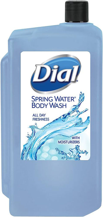 (CS-6005) Dial Spring Water Body Wash Refill 1 Liter (Amenity)