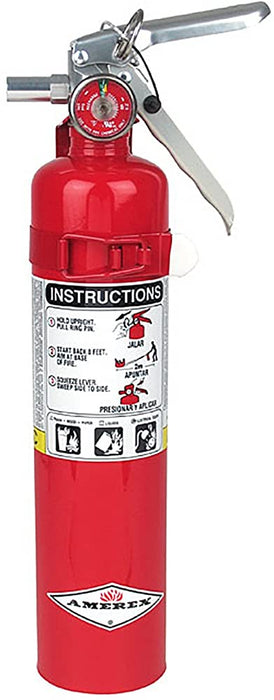 ***(CV-0710) Badger Advantage ADV-250 2.5 lb. Dry Chemical ABC Fire Extinguisher with DOT Vehicle Bracket - Tagged and Rechargeable