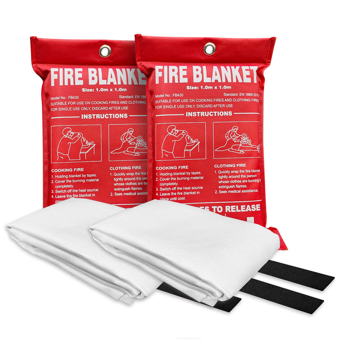 (CV-0770) ** Emergency Fire Blanket, Household Size