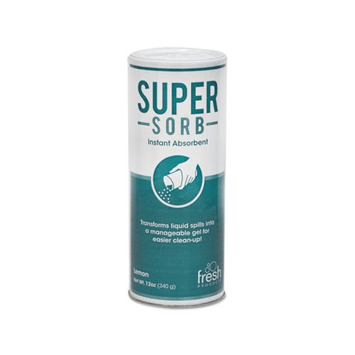 (CV-2015) Absorbent Powder, 12 oz Shake Container with resealable lid