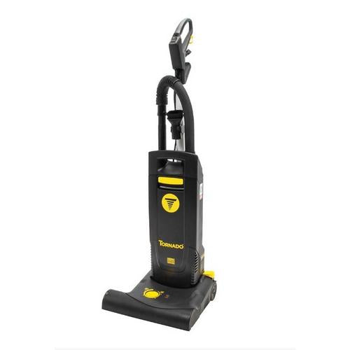 (CX-9900) Tornado Deluxe 15" Dual Motor Upright Vacuum CVD 38, w/ On-Board Tools and Wand, Cleaning Path 15 in, HEPA VACUUM with Three stage filtration, Capacity 6 qts, Cord Length 40 ft; 4 year commercial warranty on parts and motor.