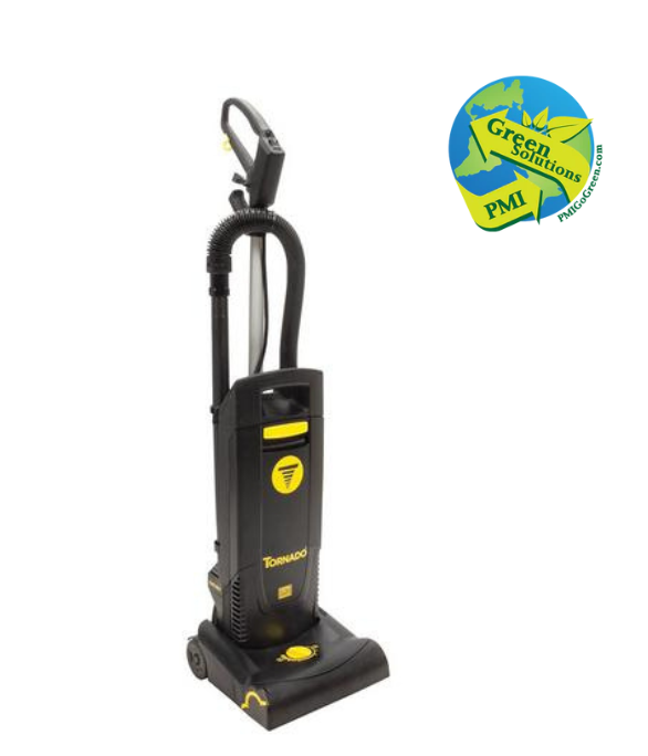 (CX-9901) Tornado Deluxe 12" Single Motor Upright Vacuum CV30, w/ On-Board Tools and Wand, Cleaning Path 12 in, HEPA VACUUM with Three stage filtration, Capacity 6 qts, Cord Length 40 ft; 4 year commercial warranty on parts and motor.