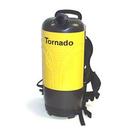 (CX-9920) Tornado Pac-Vac Aircomfort, 6 quart, Backpack Vacuum, 5 point adjustable harness, Four-level filtration system including a HEPA filter cartridge, Light weight at 13 lbs, 4 year commercial warranty on parts and motor.