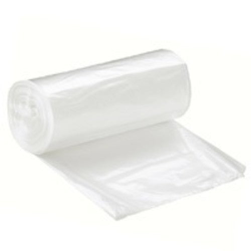 (CL-0070) Can Liner, Small, Clear (Natural), 24 x 33, 12-16 Gallon, 1000 Liners Per Case, .3 Mil (8 mic)