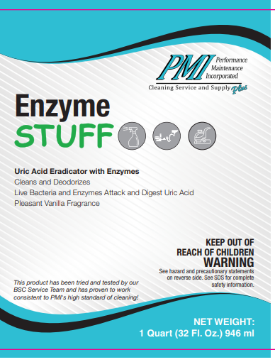 (LE-0040) PMI's Enzyme STUFF - Uric Acid Eradicator with Enzymes Gallon