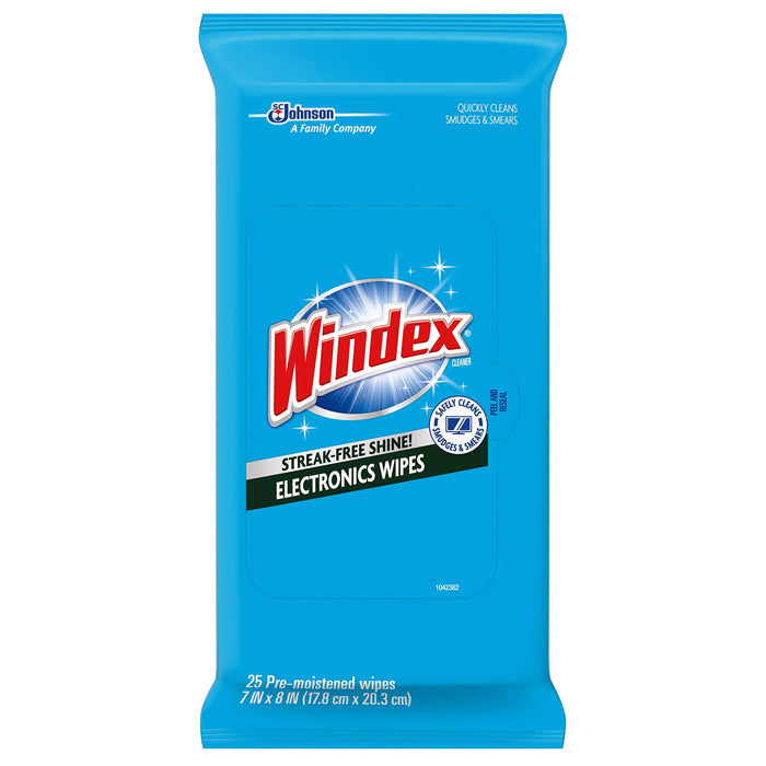(LF-7005) Windex Electronics Cleaner Wipes