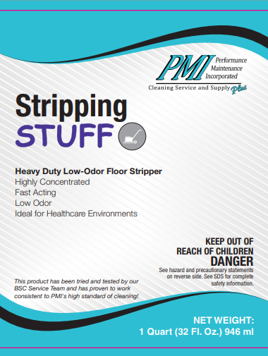(LH-2450) PMI’s Stripping Stuff, Heavy Duty Low-Odor, Quarts