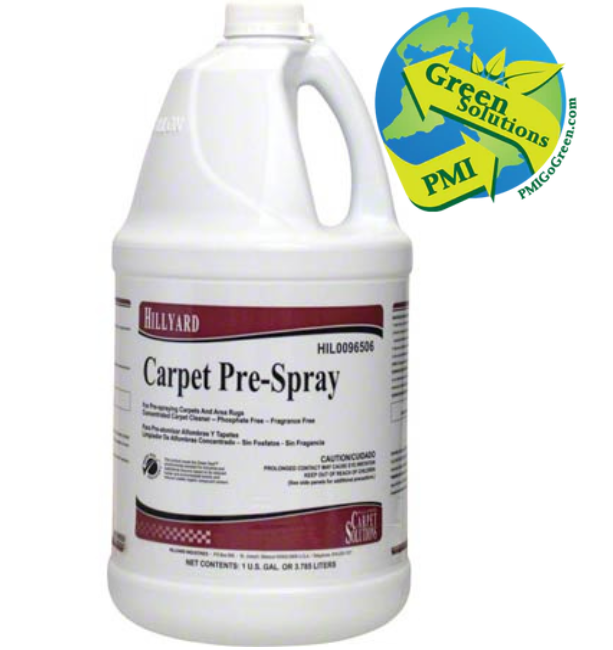 (LU-0310) Carpet Pre-Spray & Extraction, Gallon-PMI GREEN SOULTIONS