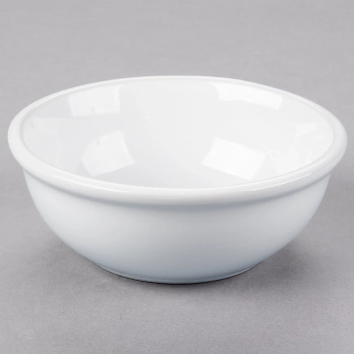 (PA-3800) Acopa 10 oz. Bright White Rolled Edge