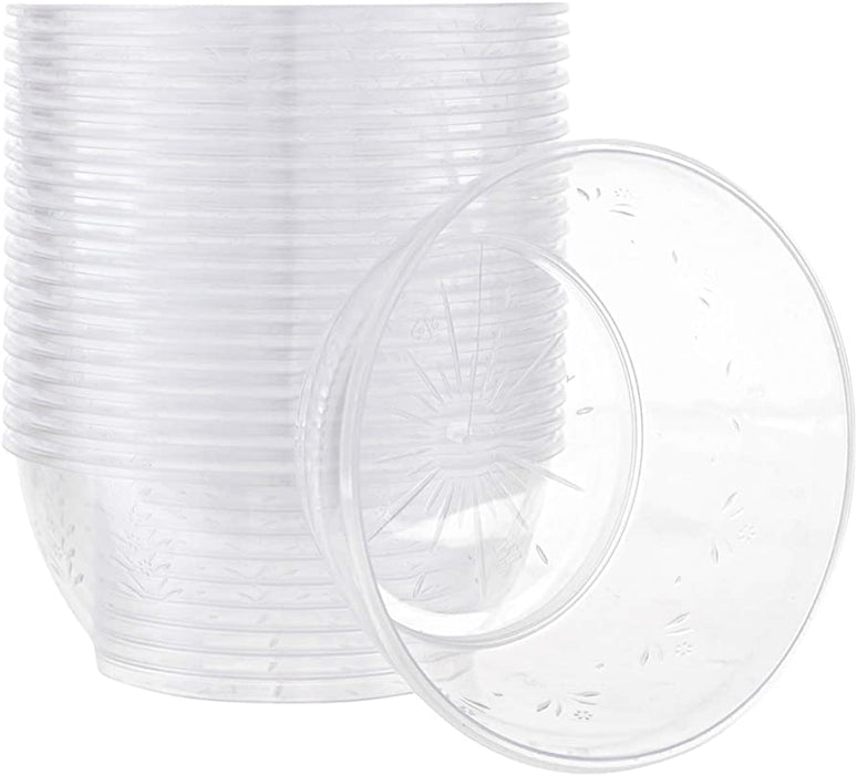 (PA-5760) Crystal 6 oz. Clear Plastic Bowl