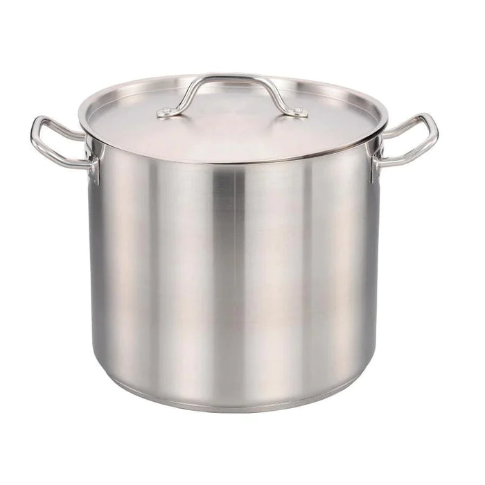 (PA-6362) Stock Pot and Lid Combo, 8 Qt. Aluminum