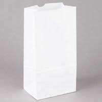 (PA-76XX) #1 Paper Bags, 1 Pound, 500 Per Bundle in White or Brown