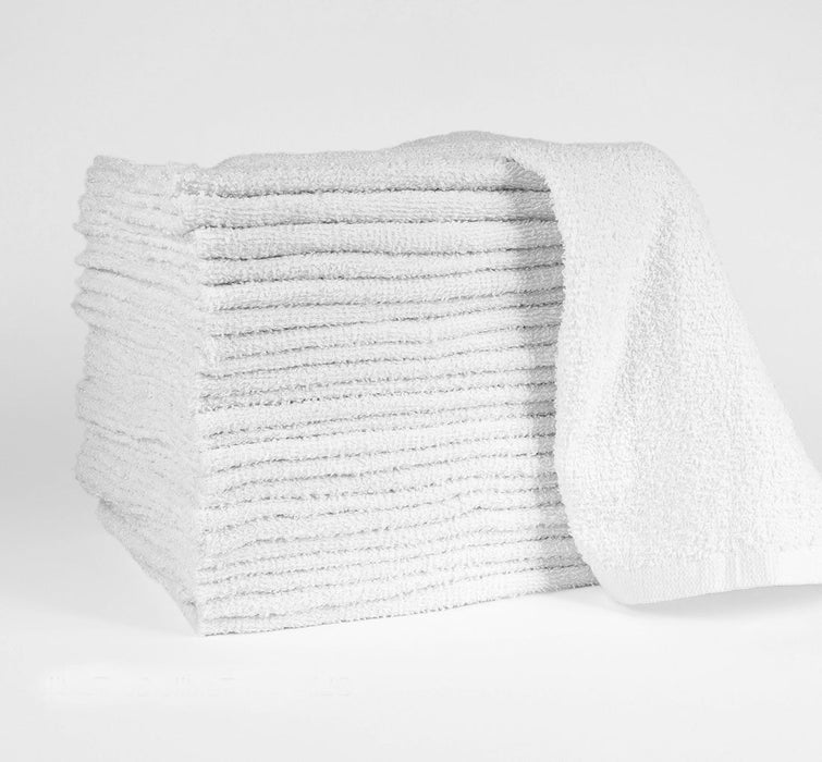 (PA-7755) Bar Towels, 16 x 19, All White, 12 per pack