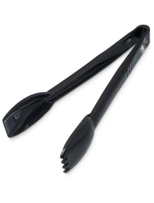 (PA-8025) Salad Tong, 9", Plastic, Black, High Heat
