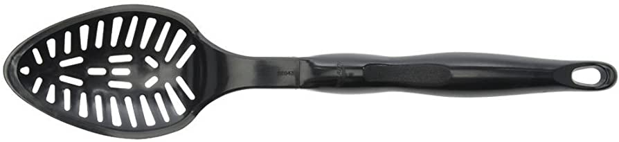 (PA-8263) 13 1/4" High Heat Nylon Slotted Spoon.