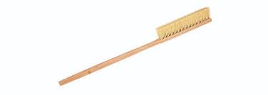 (PA-8269) 51" Bagel Oven Brush White Tampico - 2" Trim