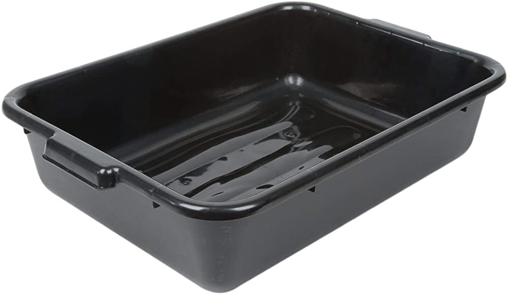 (PA-9015) Bus Box 20"x 15"x 5" Plastic, Black