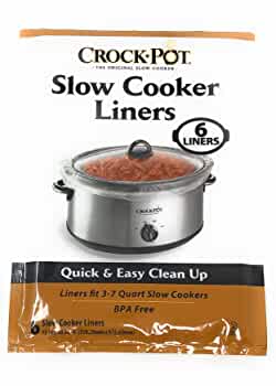 (PA-9058) Crock Pot Slow Cooker Liners, 6 Per Pack