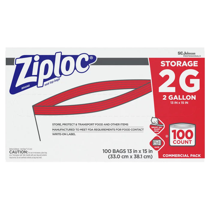 (PA-9440) Ziploc 13" x 15" Two Gallon Storage