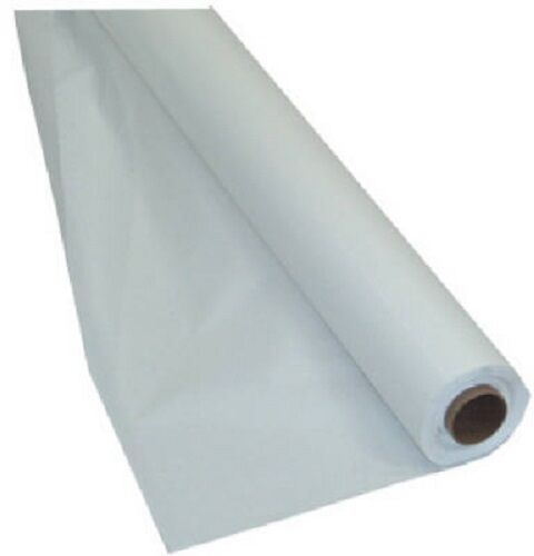 (PA-9550) 40" x 300' White Embossed Paper Roll Table Cover