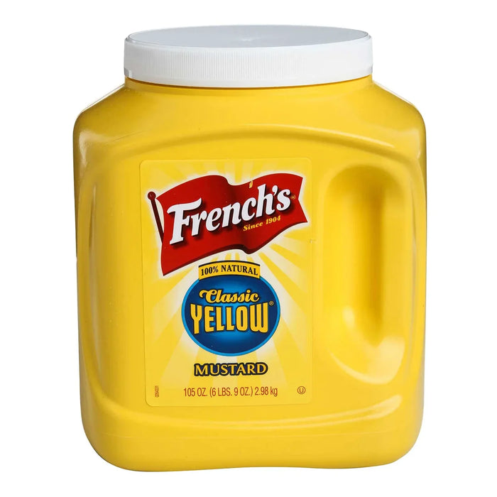 (PD-9087) French's Classic Yellow Mustard 105 oz Tub.