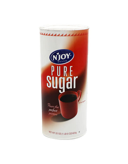 (PH-1540) N'JOY Pure Cane Sugar, 22 oz. Canister