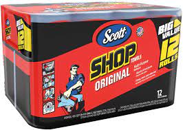 (PR-0800) Scott Shop Towels, Blue